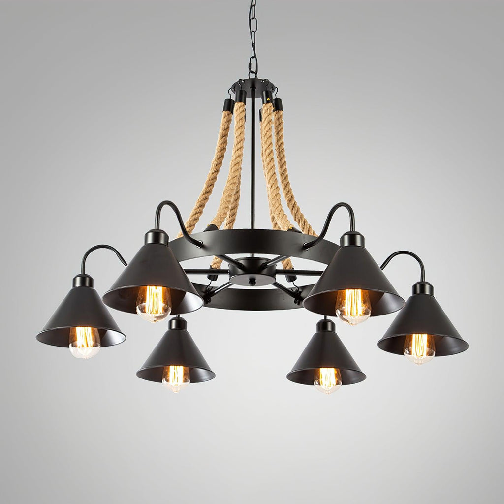 Rustic Charm Chandelier