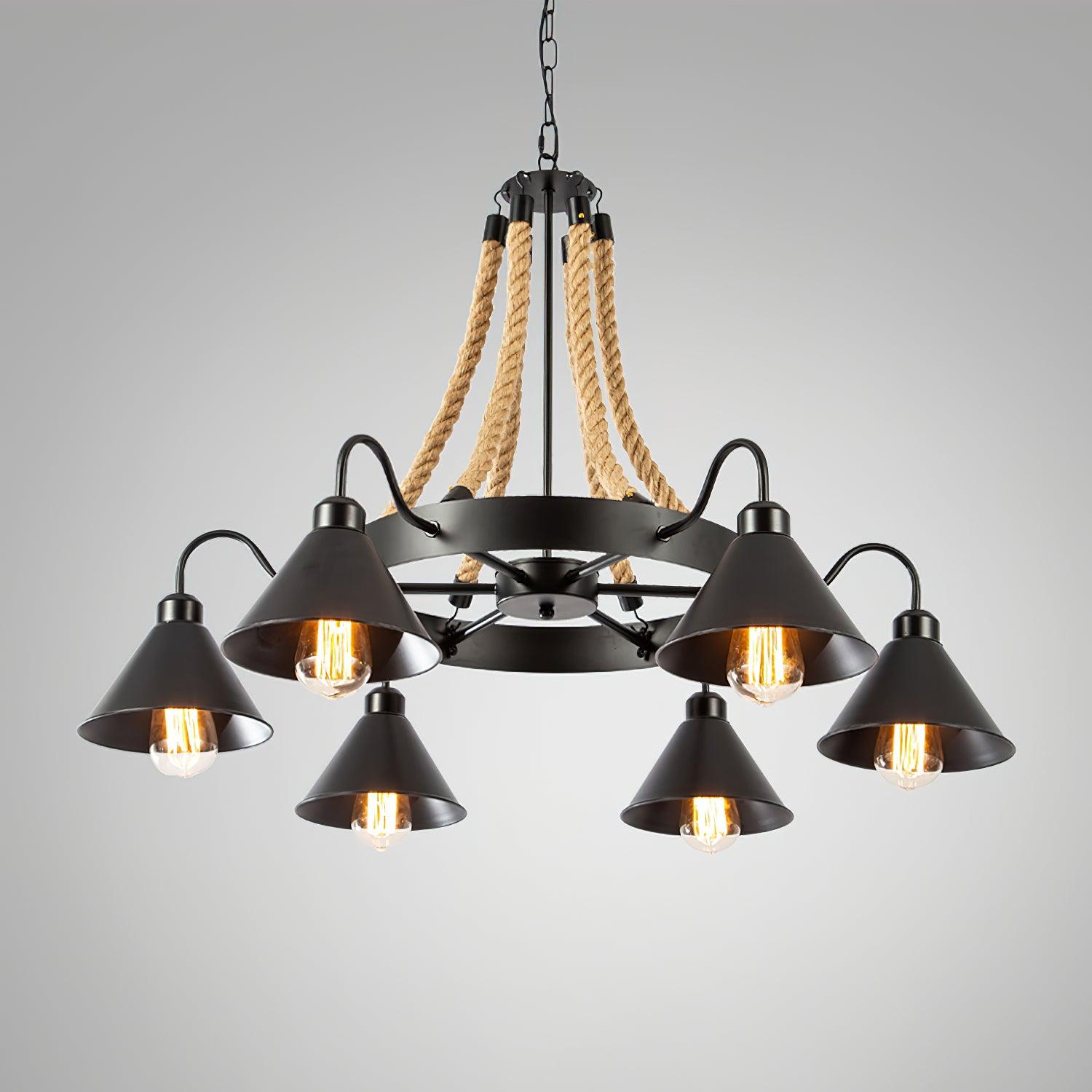Rustic Charm Chandelier