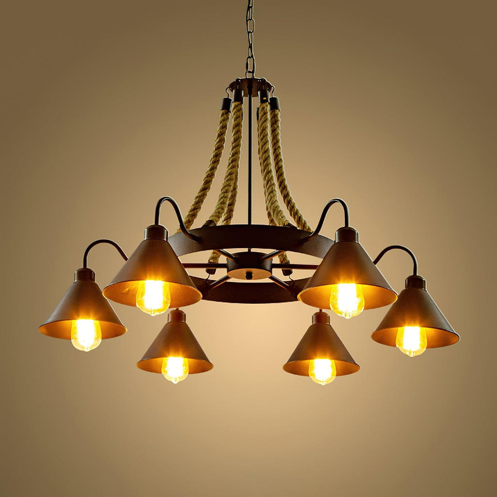 Rustic Charm Chandelier