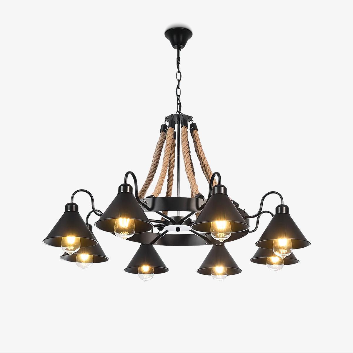 Rustic Charm Chandelier