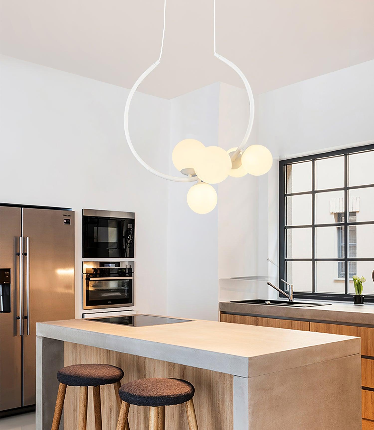 Vespera Glass Cascade Pendant
