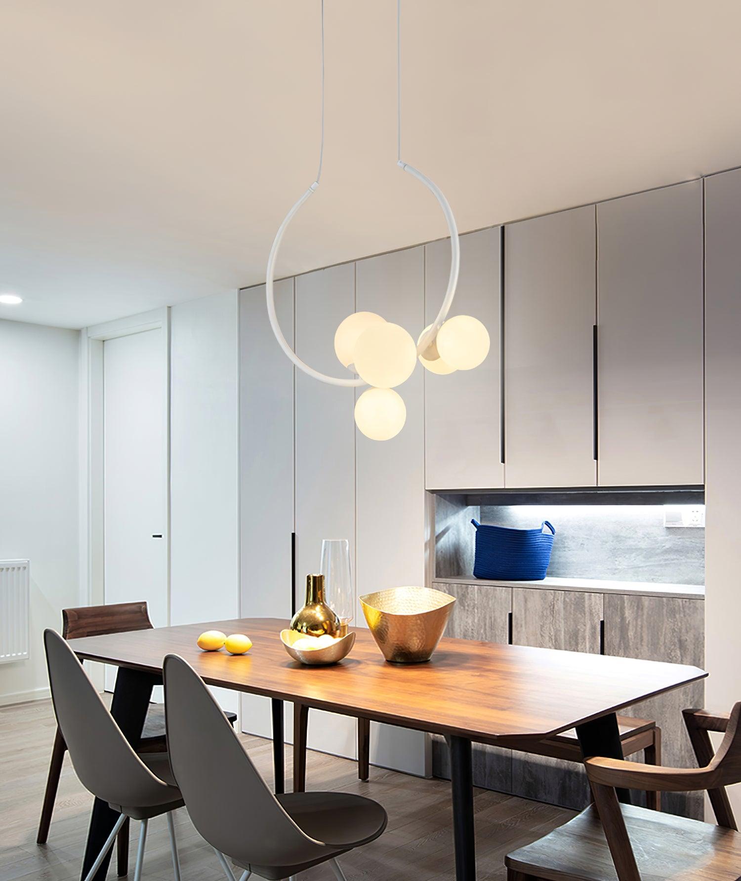 Vespera Glass Cascade Pendant