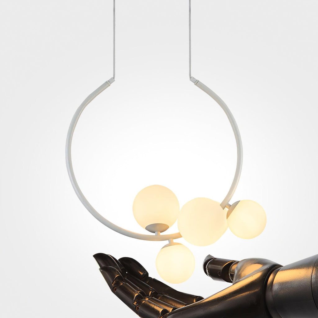 Vespera Glass Cascade Pendant