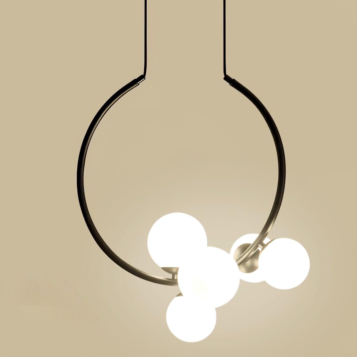 Vespera Glass Cascade Pendant