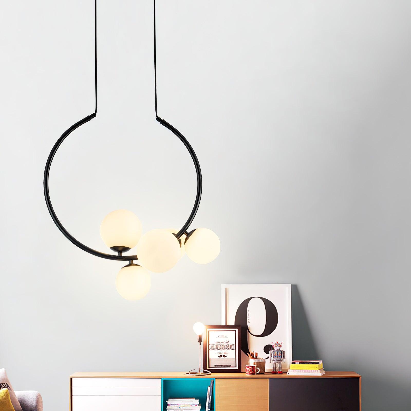 Vespera Glass Cascade Pendant