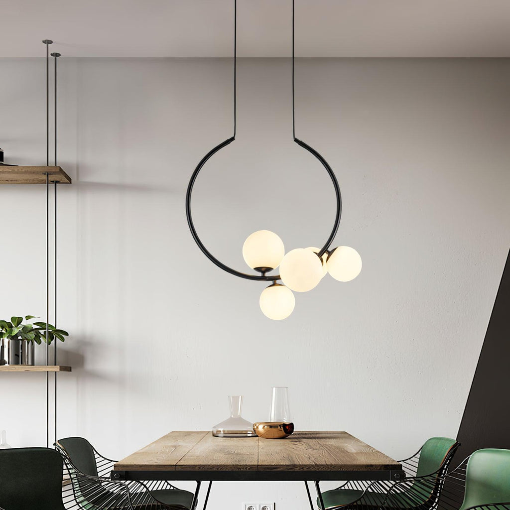 Vespera Glass Cascade Pendant