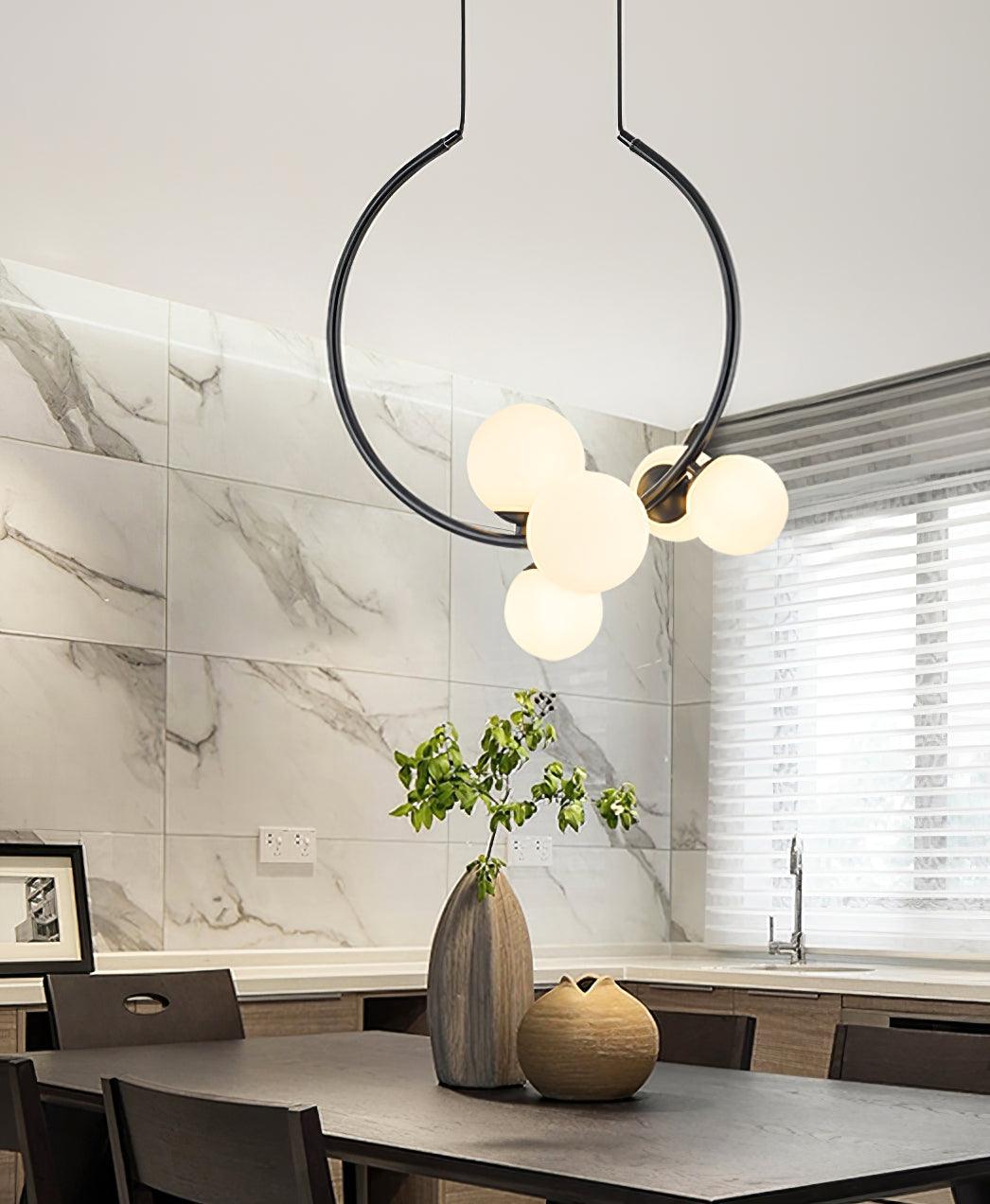 Vespera Glass Cascade Pendant