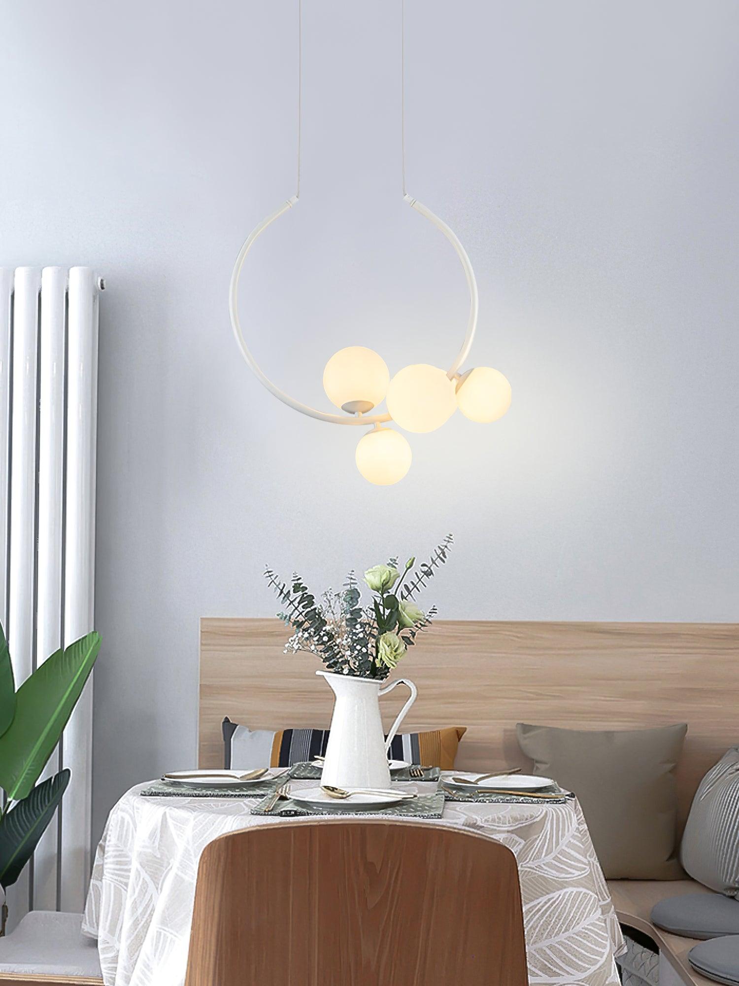 Vespera Glass Cascade Pendant