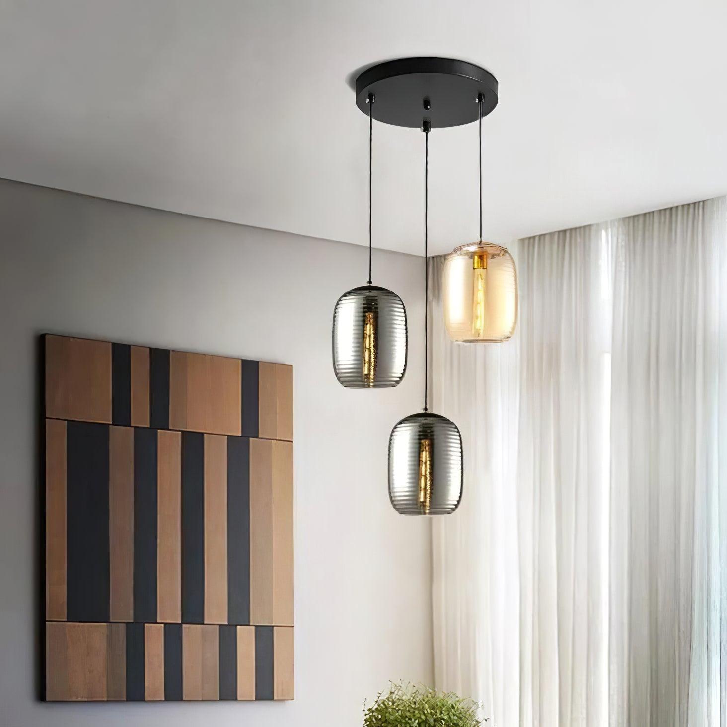 Zerath Glass Pendant Light