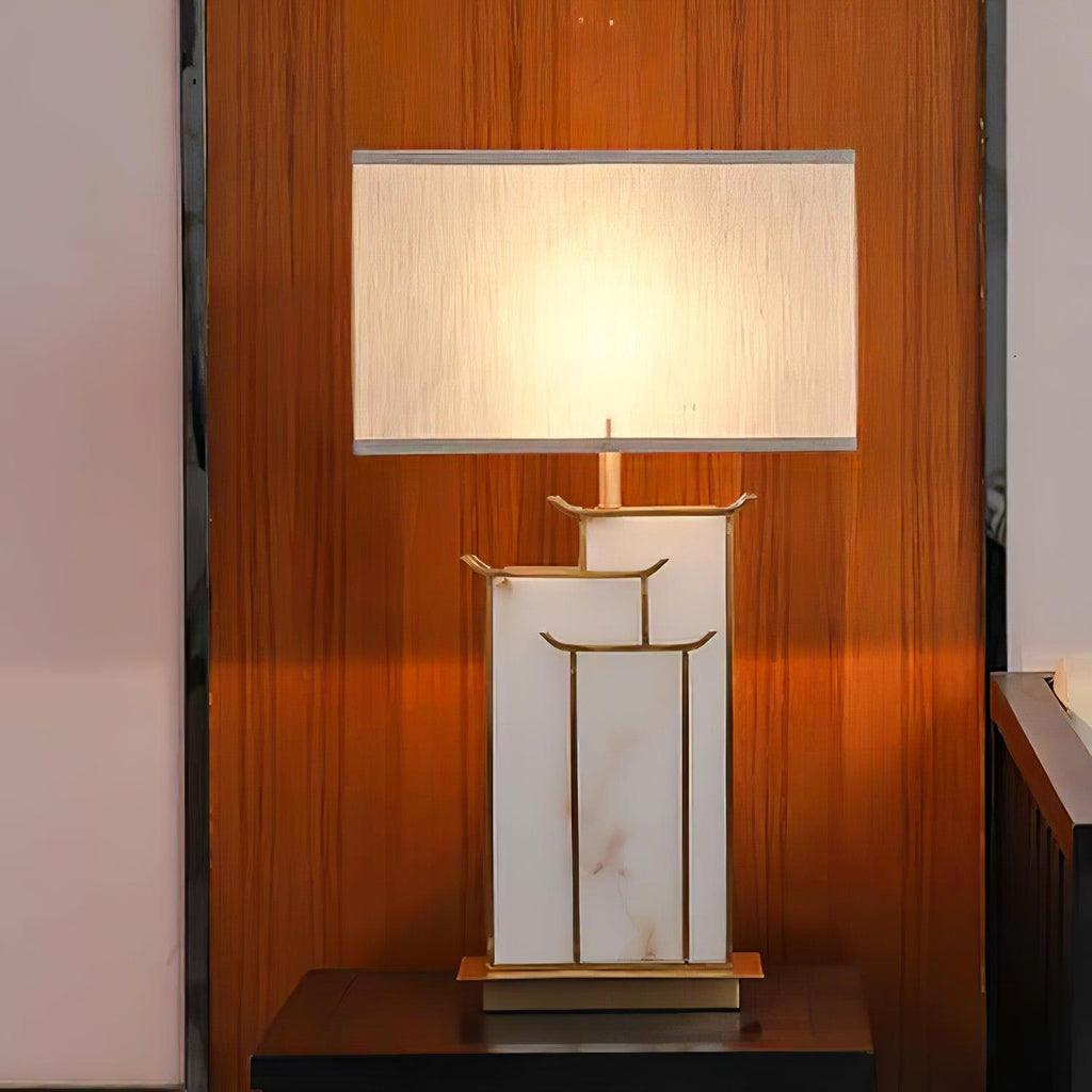 Nysira Rectangular Table Lamp