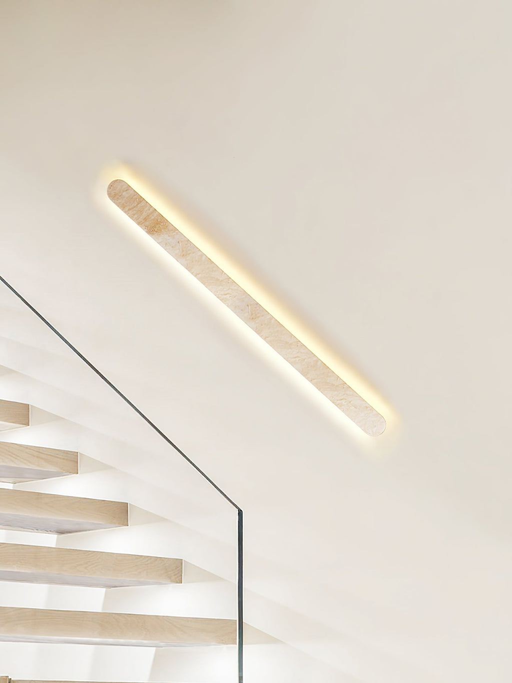 Elyndra Travertine Wall Light