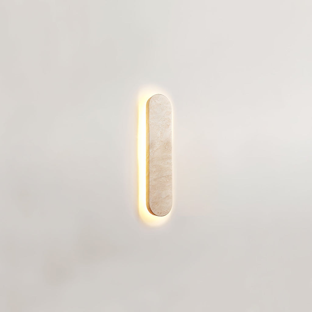Elyndra Travertine Wall Light