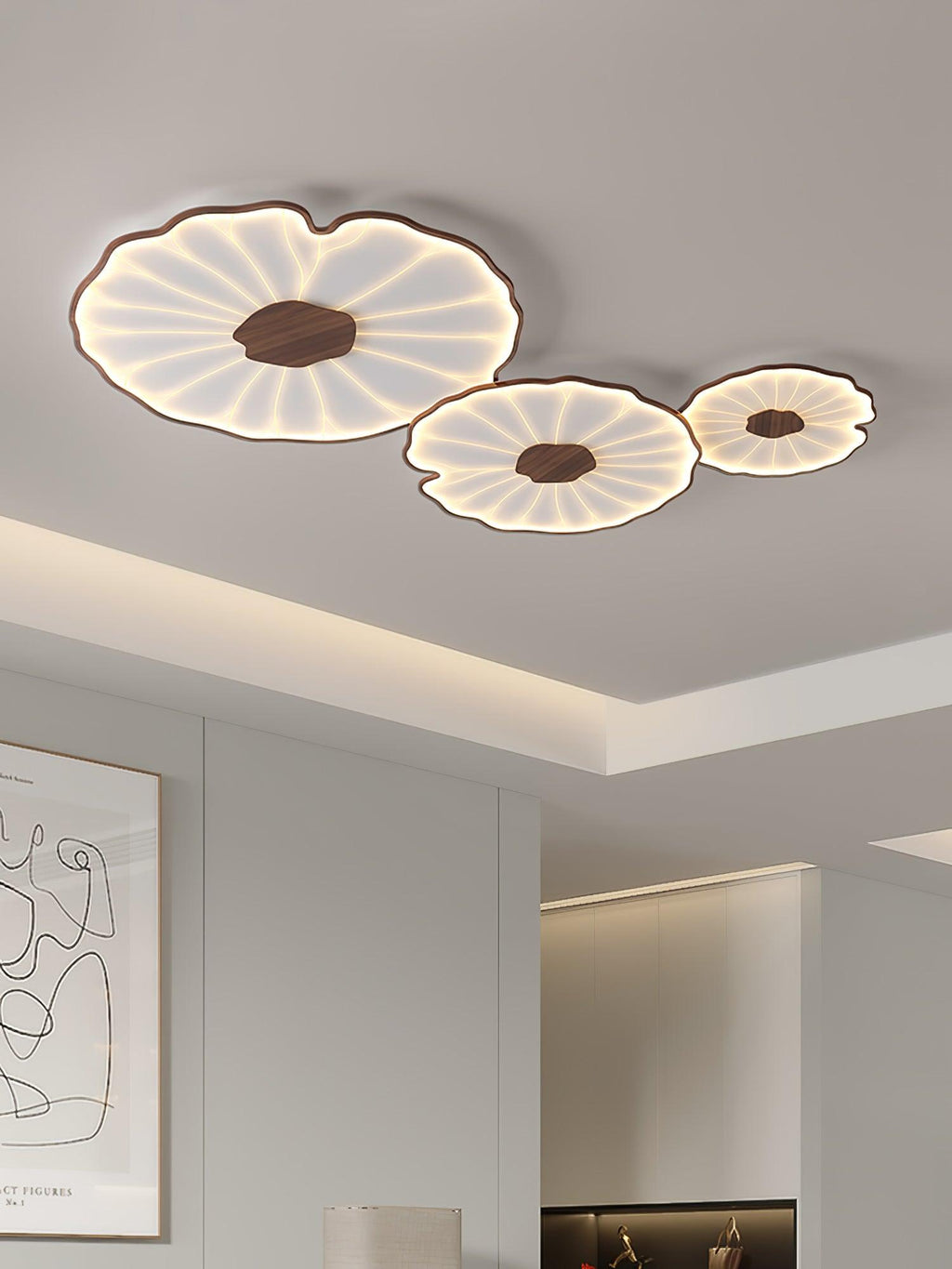 Lumea Lotus Ceiling Light | Serene Design Inspired by Nature