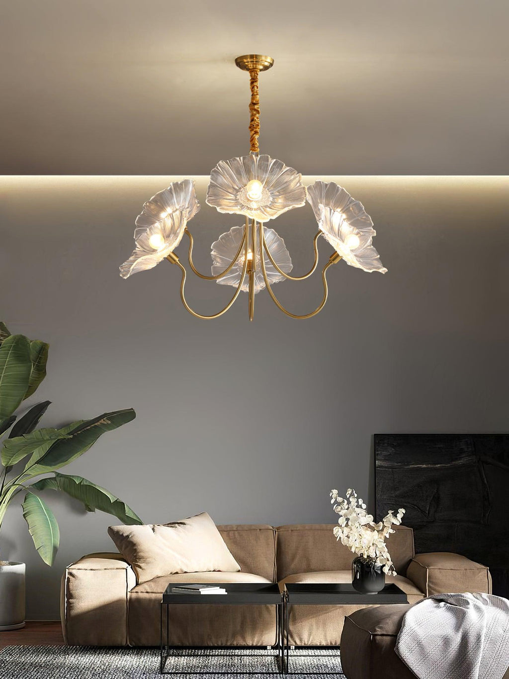 Liora Lotus Chandelier
