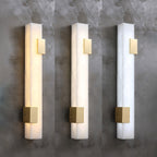 Selene Linear Alabaster Glow