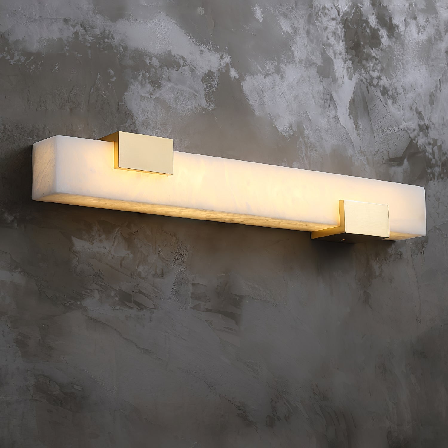Selene Linear Alabaster Glow