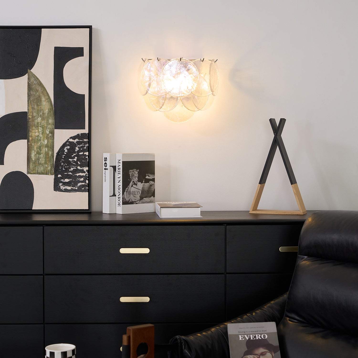 Liora Murano Glass Radiance Wall Lamp