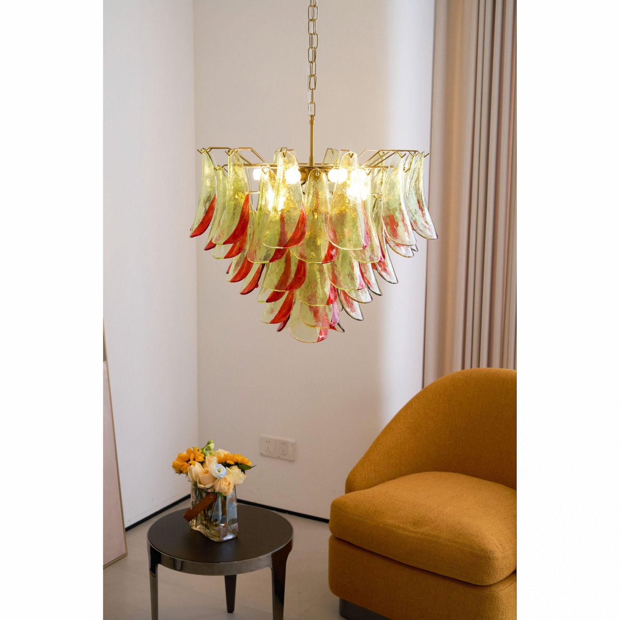 Florentia Murano Glass Chandelier