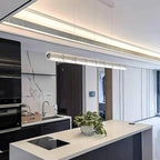 Celestia Linear Glass Pendant
