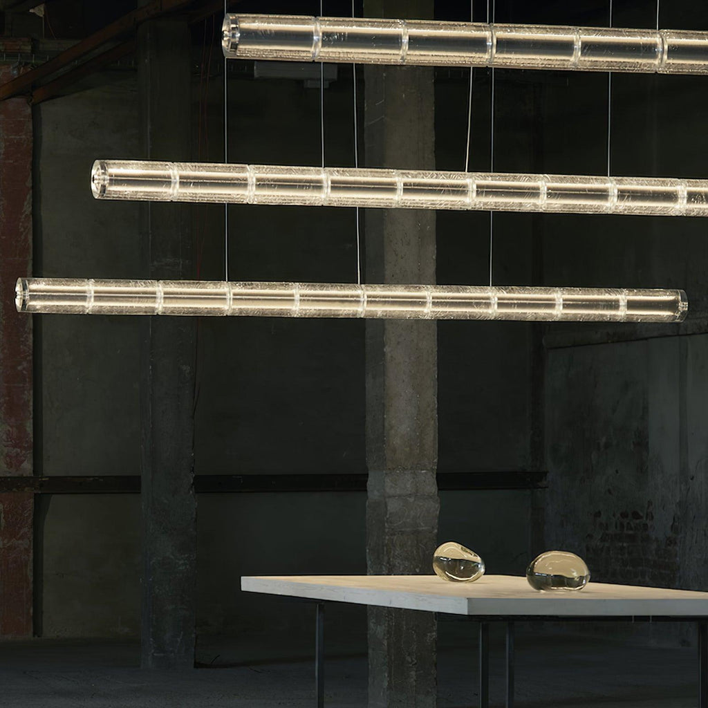 Celestia Linear Glass Pendant