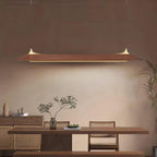 Solenne Brass & Walnut Pendant