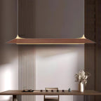 Solenne Brass & Walnut Pendant