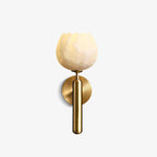 Floral Alabaster Wall Light