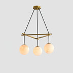 Alabaster Bloom Chandelier