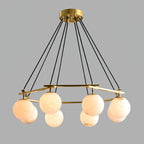 Alabaster Bloom Chandelier