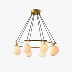 Alabaster Bloom Chandelier