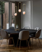 Luminara Tiered Glass Chandelier