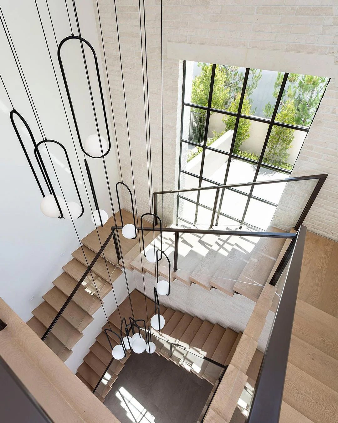 Luminara Tiered Glass Chandelier
