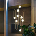Luminara Tiered Glass Chandelier