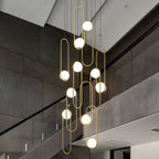 Luminara Tiered Glass Chandelier