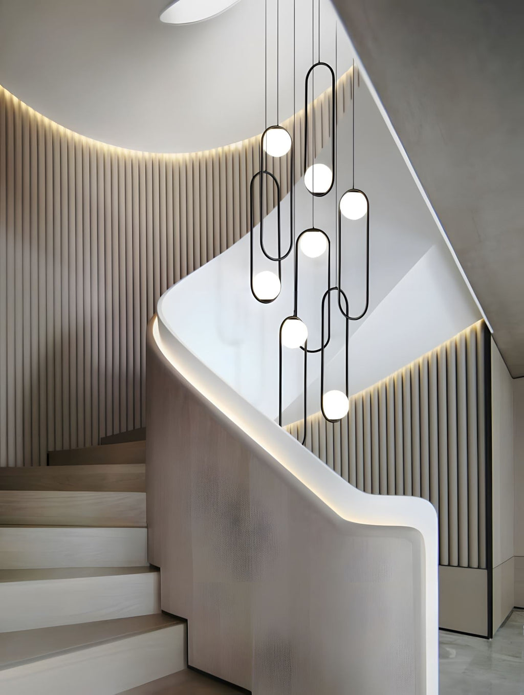 Luminara Tiered Glass Chandelier