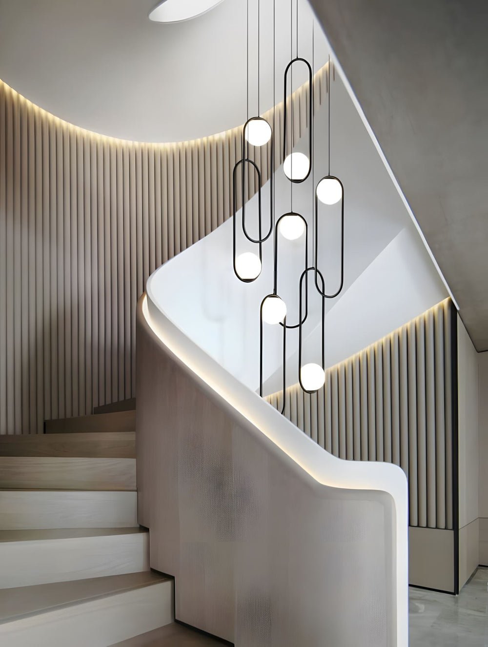 Luminara Tiered Glass Chandelier