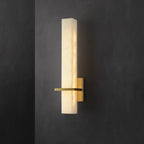 Alabaster Cuboid Wall Sconce