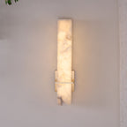 Alabaster Cuboid Wall Sconce