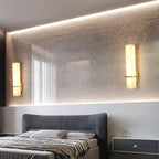 Alabaster Cuboid Wall Sconce