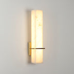 Alabaster Cuboid Wall Sconce