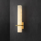 Alabaster Cuboid Wall Sconce