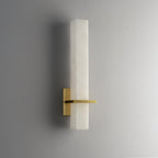 Alabaster Cuboid Wall Sconce