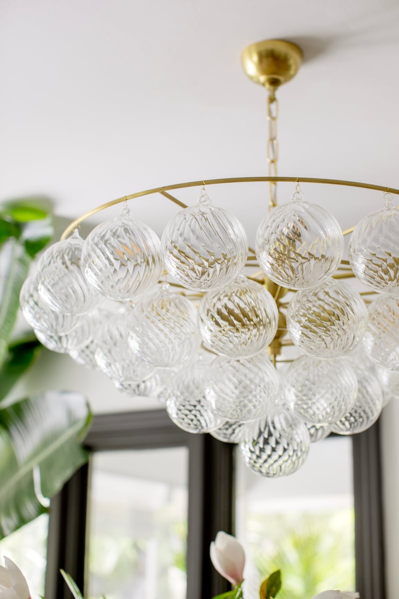 Ardella Globe Glass Chandelier