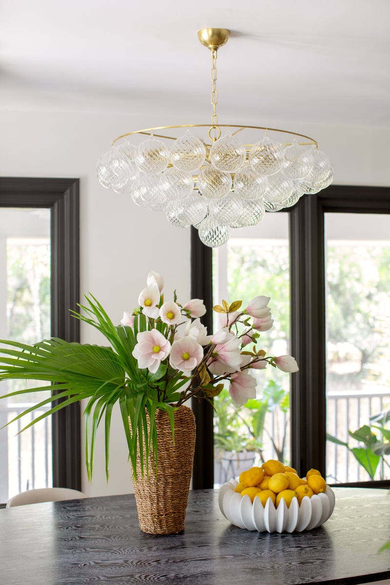 Ardella Globe Glass Chandelier