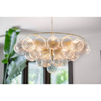 Ardella Globe Glass Chandelier
