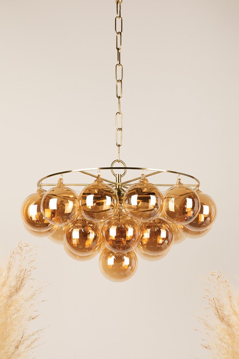 Ardella Globe Glass Chandelier