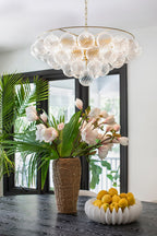 Ardella Globe Glass Chandelier