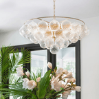 Ardella Globe Glass Chandelier