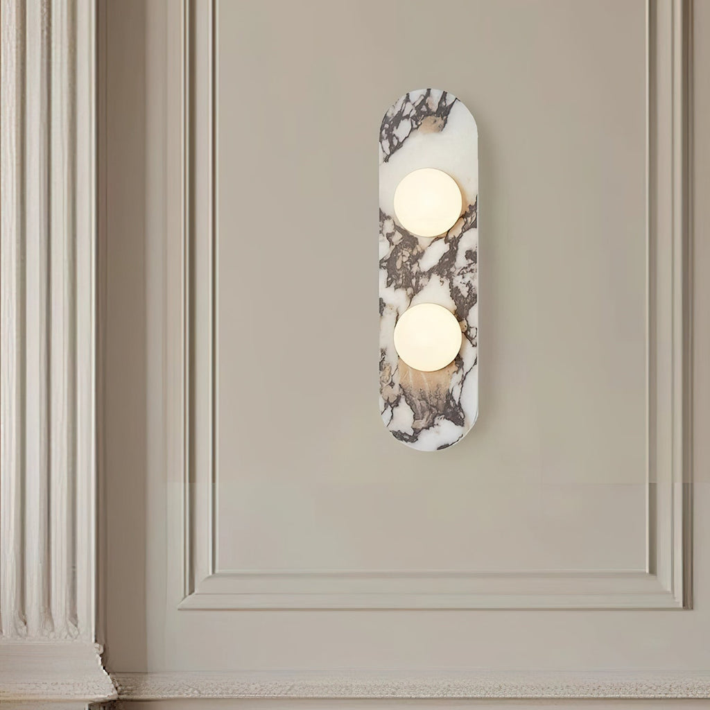 Aviore Marble Wall Lamp | Sculptural Italian Elegance