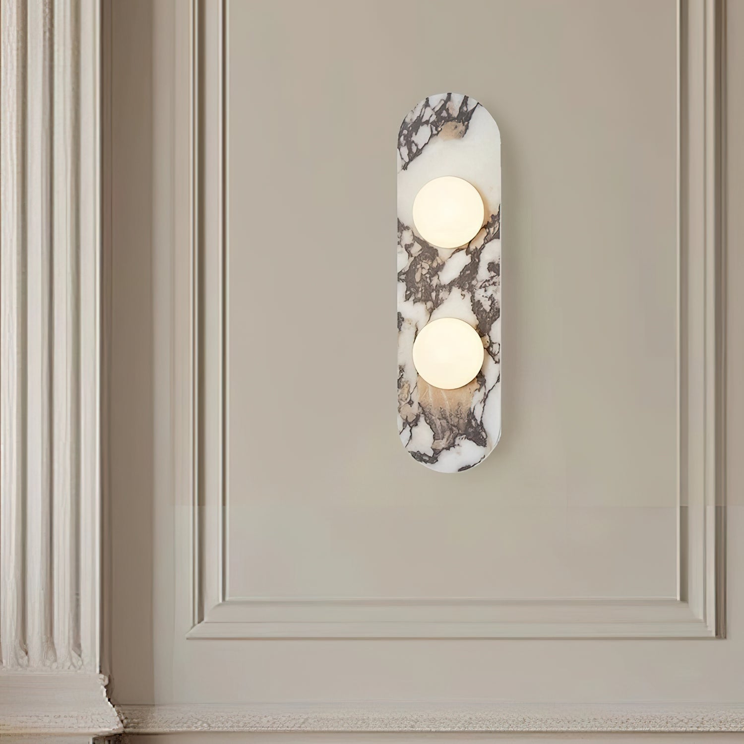 Aviore Marble Wall Lamp | Sculptural Italian Elegance